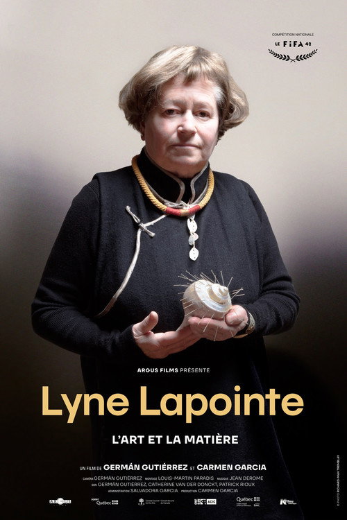 Movie poster for Lyne Lapointe – L'art et la matière (2025)