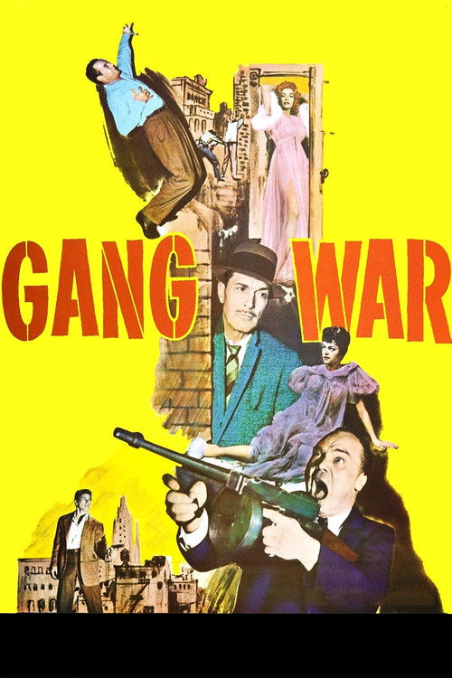 Movie poster for Gang War (1958)