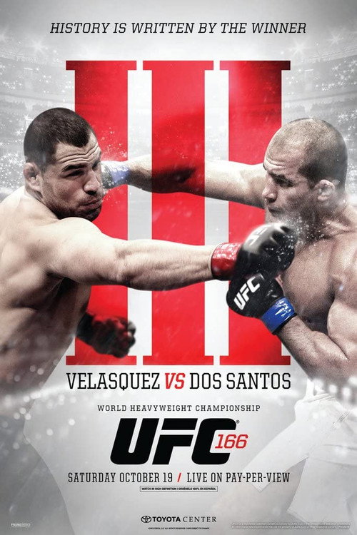 Movie poster for UFC 166: Velasquez vs. Dos Santos III (2013)
