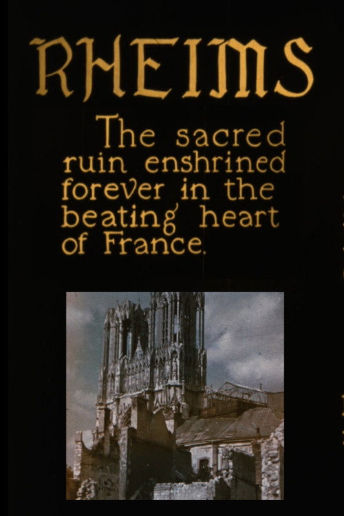 Movie poster for Rheims (1920)
