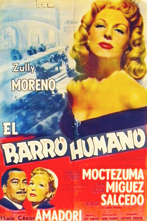 Movie poster for El barro humano (1955)