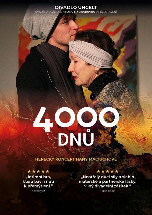 Movie poster for 4000 dnů (2023)