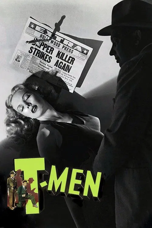 Movie poster for T-Men (1947)