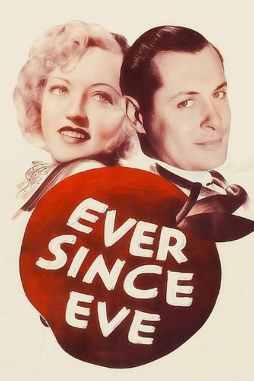 Movie poster for Ever Since Eve (1937)