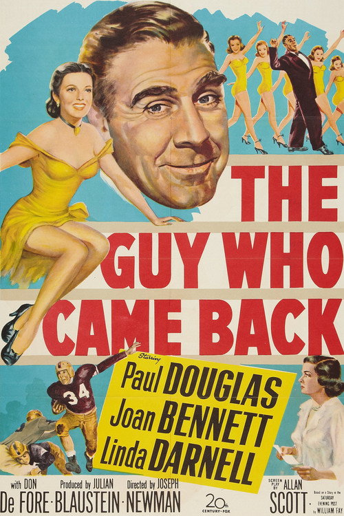 Movie poster for The Guy Who Came Back (1951)