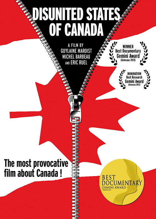 Movie poster for The Disunited States of Canada (2014)