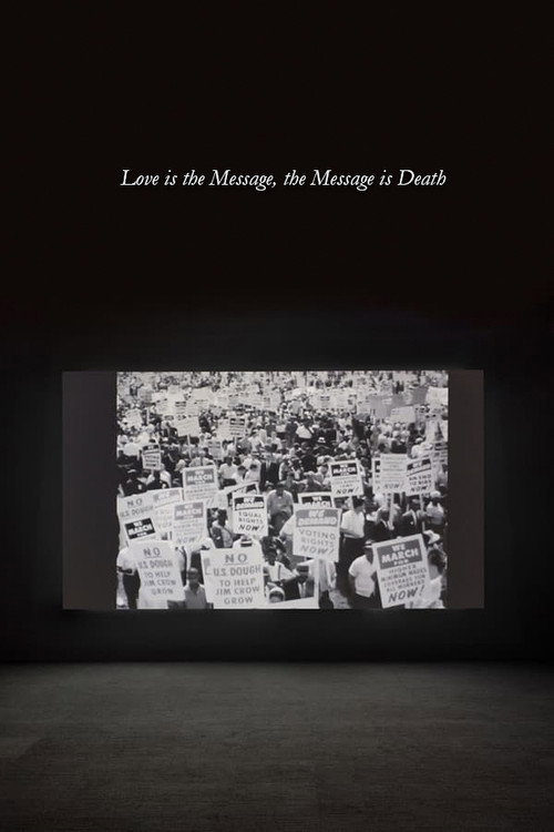 Movie poster for Love Is the Message, the Message Is Death (2017)