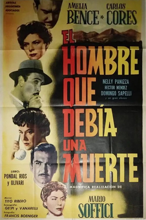 Movie poster for El hombre que debía una muerte (1955)