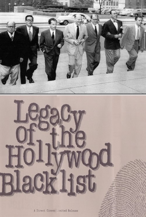 Movie poster for Legacy of the Hollywood Blacklist (1987)