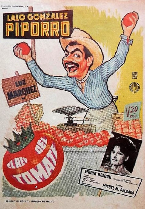 Movie poster for El rey del tomate (1963)