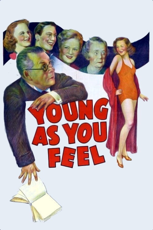 Movie poster for Young as You Feel (1940)