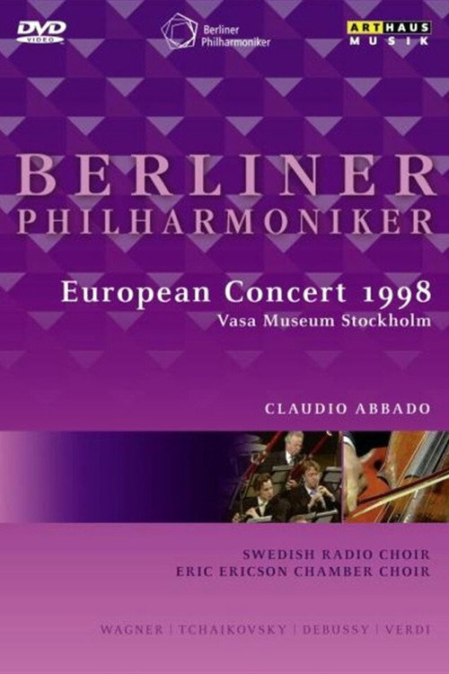 Movie poster for Berlin Philharmonic European Concert 1998 Stockholm (1999)