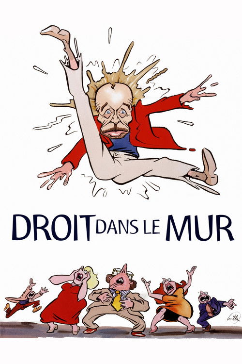 Movie poster for Droit dans le mur (1997)
