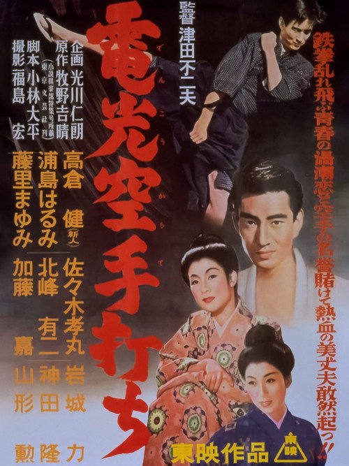 Movie poster for Lightning Karate Blow (1956)