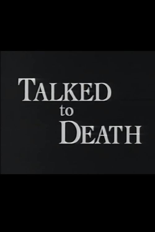Movie poster for Talked to Death (1997)