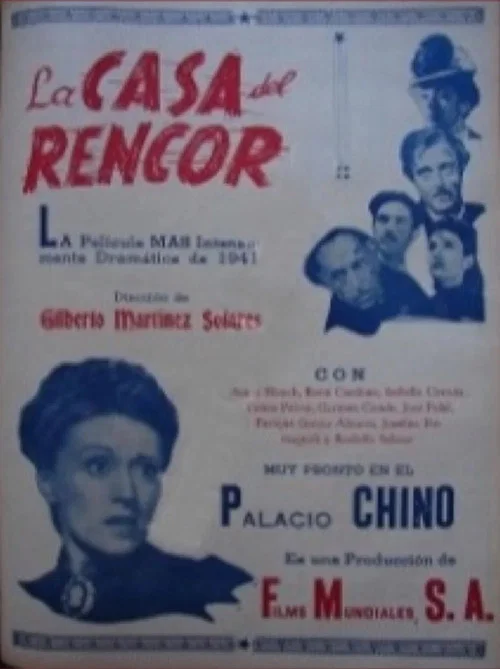 Movie poster for La casa del rencor (1941)