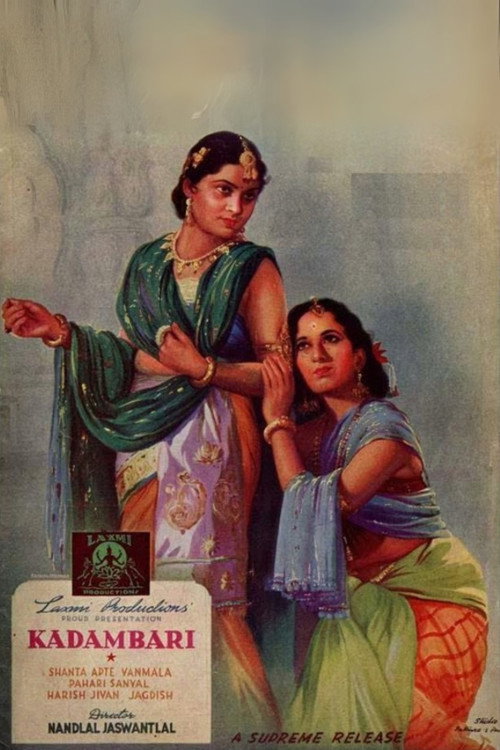 Movie poster for Kadambari (1944)