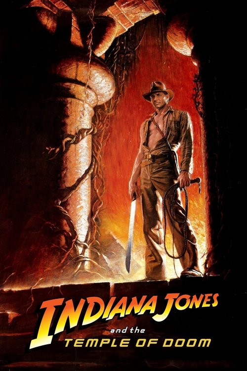 Movie poster for Indiana Jones and the Temple of Doom (1984)