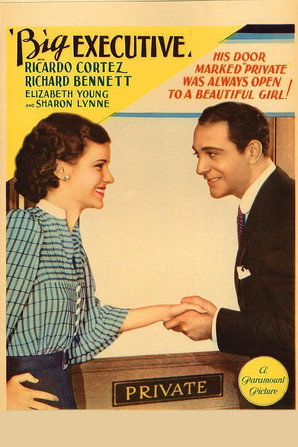 Movie poster for Big Executive (1933)