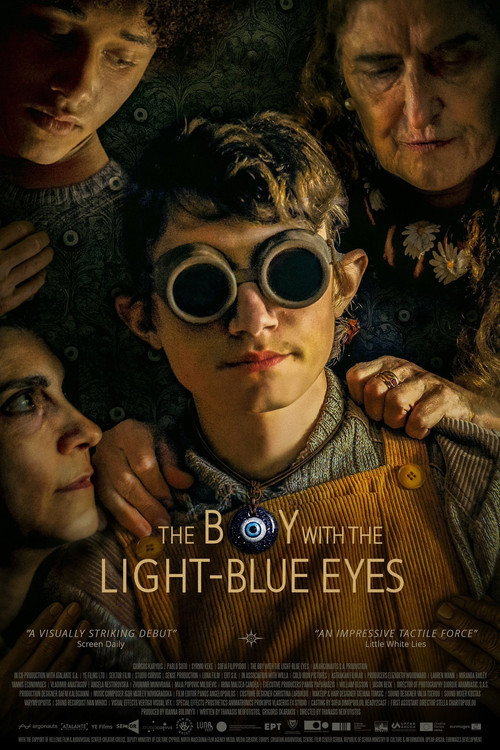 Movie poster for The Boy with the Light Blue Eyes (2026)