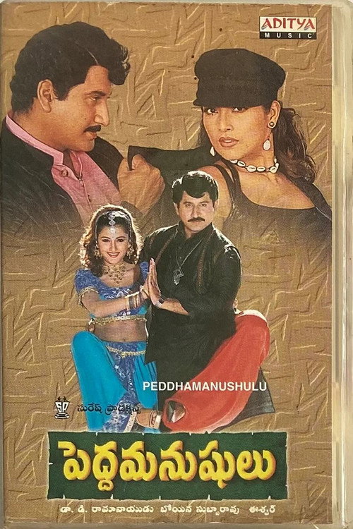 Movie poster for Pedda Manushulu (1999)