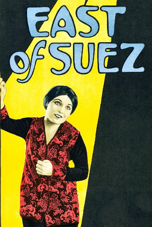 Movie poster for East of Suez (1925)