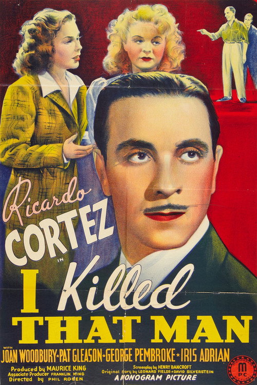 Movie poster for I Killed That Man (1941)