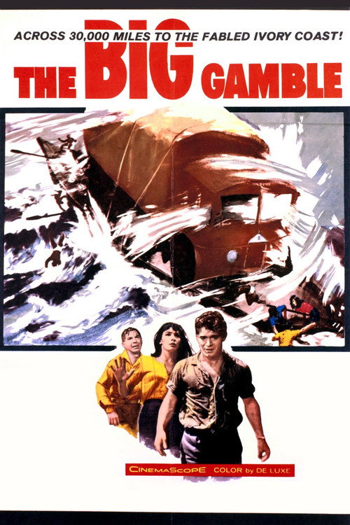 Movie poster for The Big Gamble (1961)