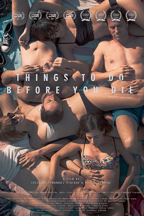 Movie poster for Things to Do Before You Die (2021)