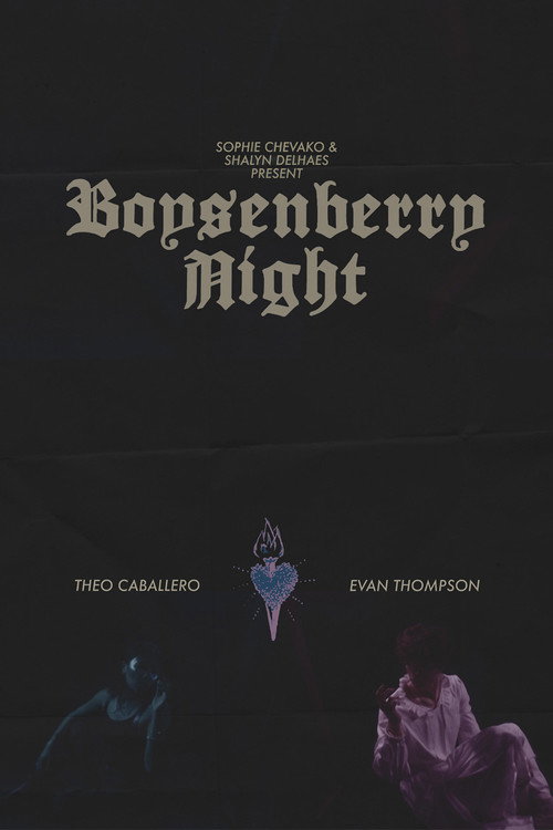 Movie poster for Boysenberry Night