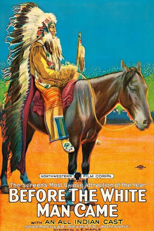 Movie poster for Before the White Man Came (1920)