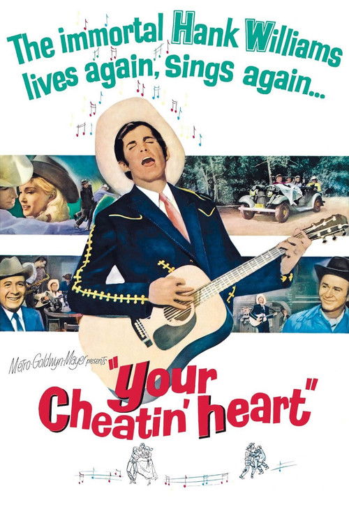 Movie poster for Your Cheatin' Heart (1964)