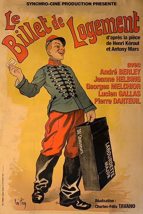 Movie poster for Billeting Over (1932)