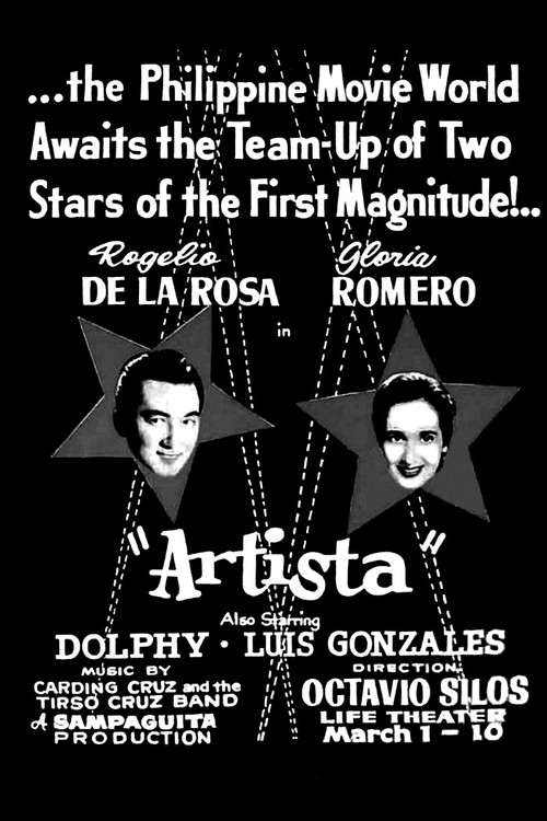 Movie poster for Artista (1955)