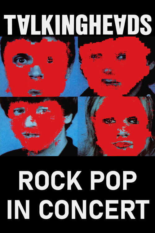 Movie poster for Talking Heads: Rock Pop in Concert (1981)