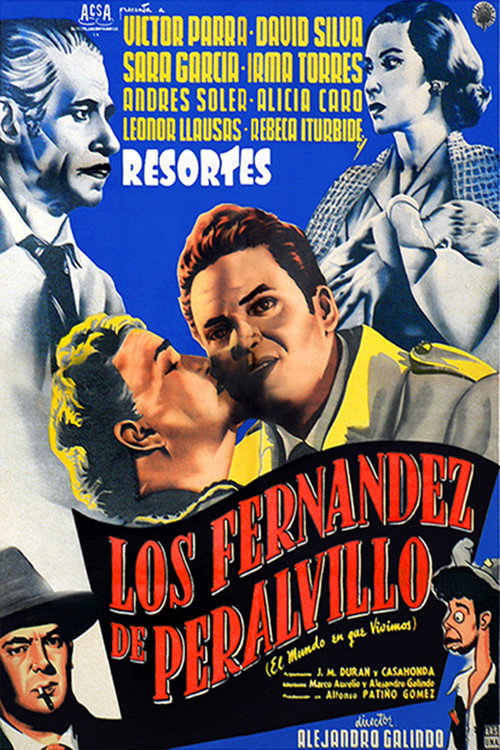 Movie poster for Los Fernández de Peralvillo (1954)