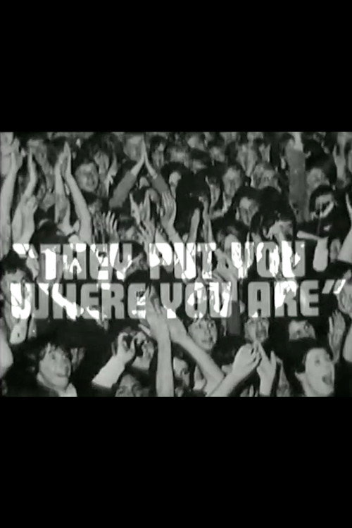 Movie poster for They Put You Where You Are (1966)