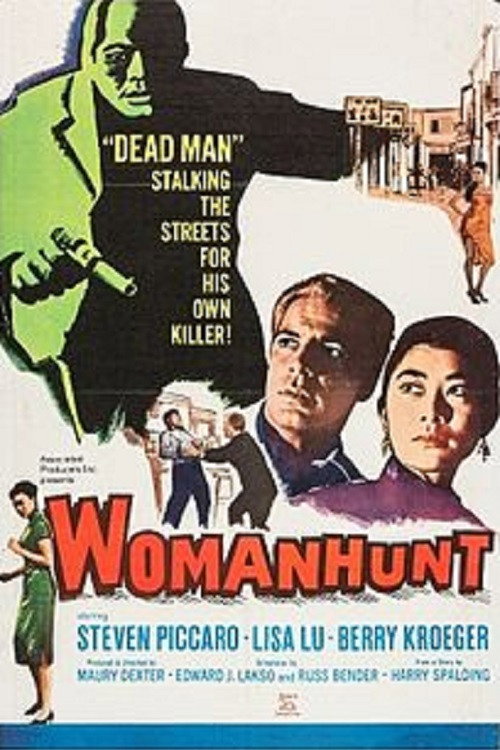 Movie poster for Womanhunt (1962)