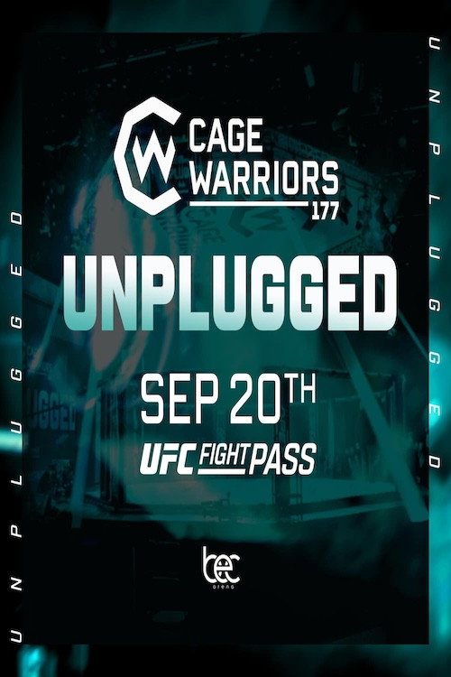 Movie poster for Cage Warriors 177: Unplugged (2024)