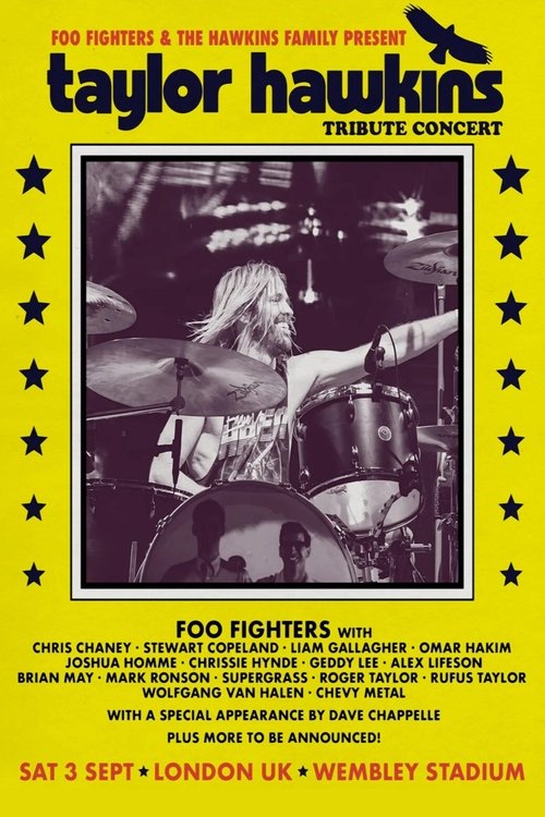 Movie poster for Taylor Hawkins Tribute Concert (2022)