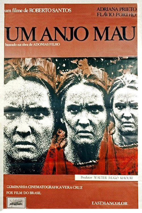 Movie poster for Um Anjo Mau (1971)