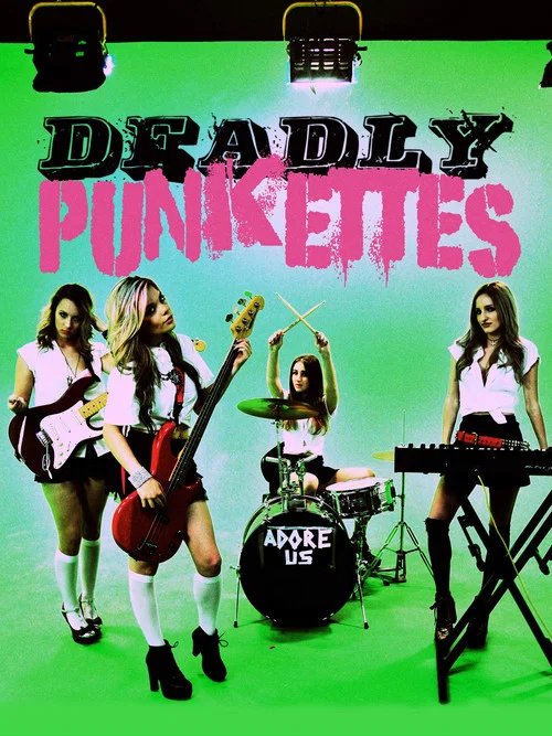Movie poster for Deadly Punkettes (2014)