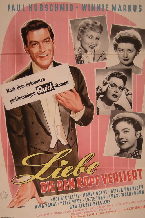 Movie poster for Liebe, die den Kopf verliert (1956)