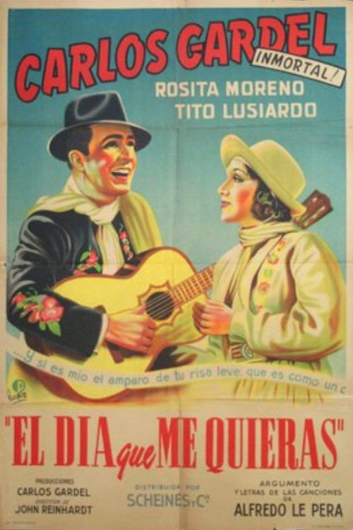 Movie poster for The Day You Love Me (1935)