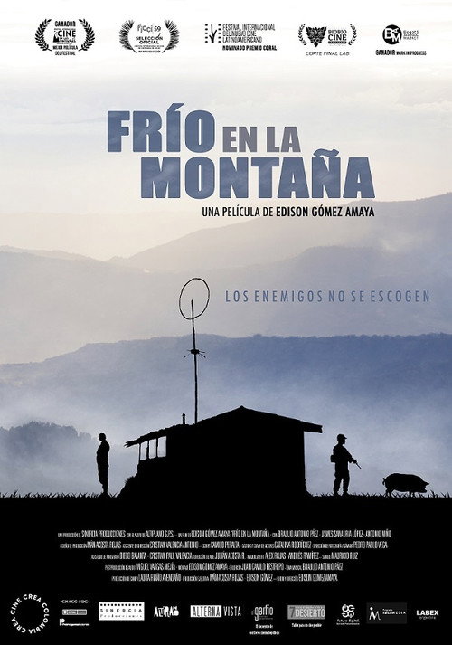 Movie poster for Frío en la montaña (2021)