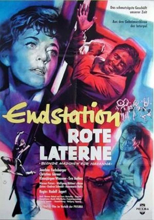Movie poster for Endstation Rote Laterne (1960)