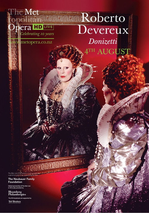 Movie poster for The Metropolitan Opera: Roberto Devereux (2016)