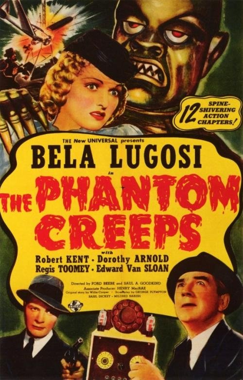 Movie poster for The Phantom Creeps (1939)