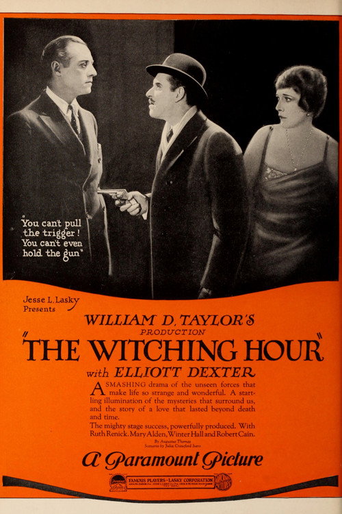Movie poster for The Witching Hour (1921)