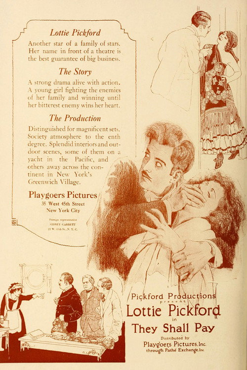 Movie poster for They Shall Pay
